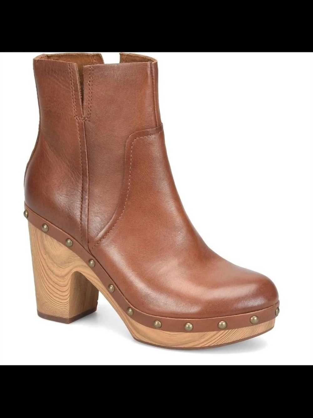 Kork-Ease Deegan brown Leather Ankle Boot